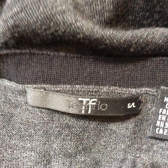 Early 2000 Teenflo merino wool two color cardigan - Picture 4 of 4